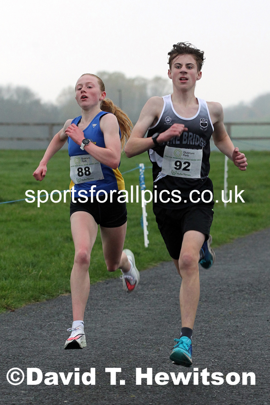 Mens and Womens under-17s 2021 Heaton Memorial Road Races, Town Moor, Newcastle. Photo: David T. Hewitson/Sports for All Pics
